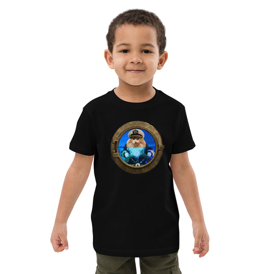 Captain Whiskers® Porthole Organic Cotton Kids T-shirt