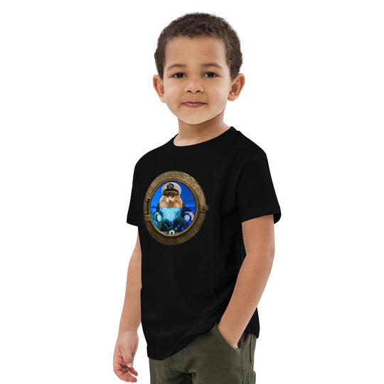 Captain Whiskers® Porthole Organic Cotton Kids T-shirt