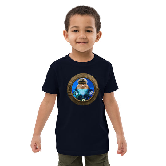 Captain Whiskers® Porthole Organic Cotton Kids T-shirt