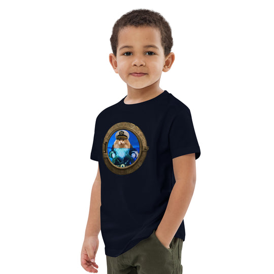 Captain Whiskers® Porthole Organic Cotton Kids T-shirt