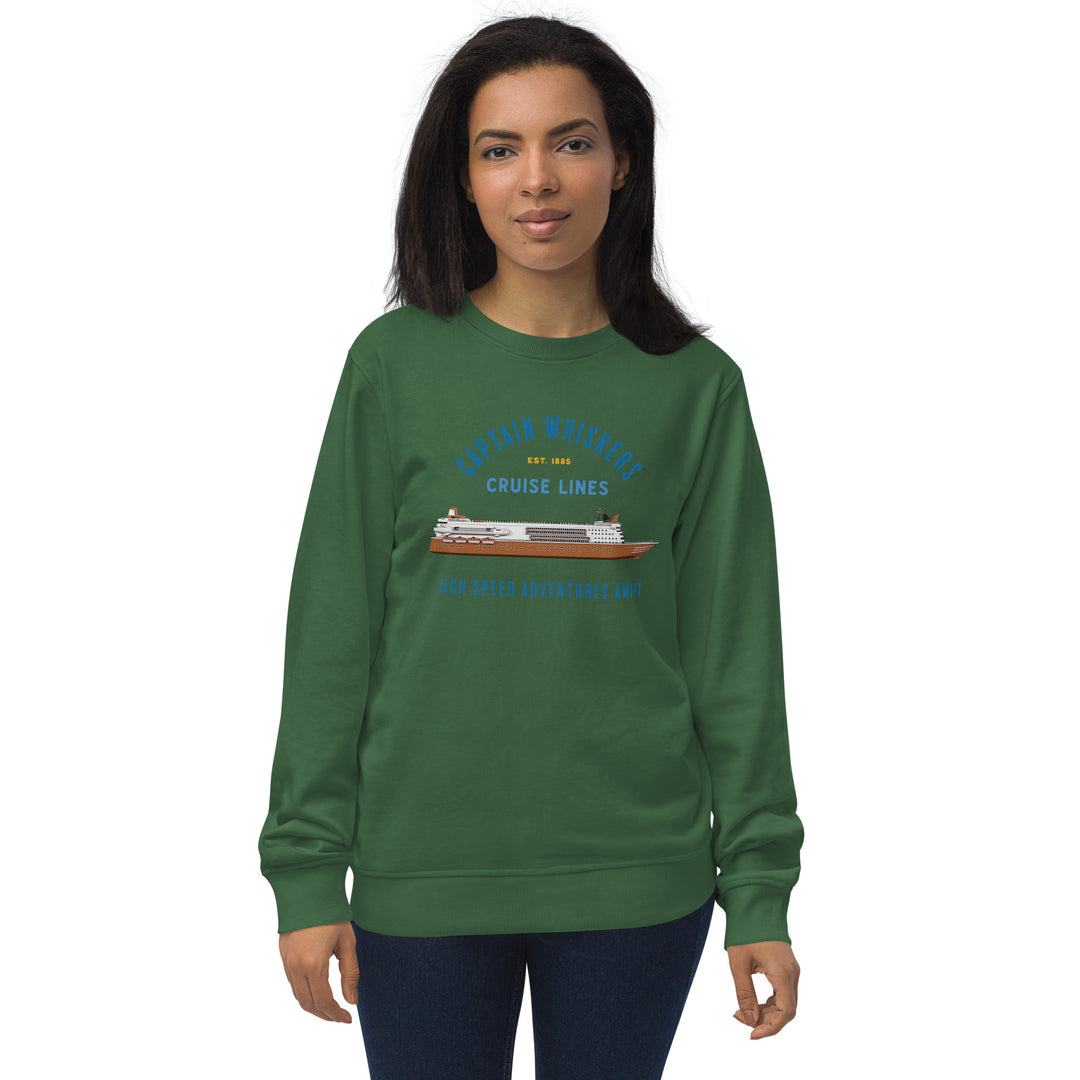 Captain Whiskers® High-Speed Adventures Sweatshirt (Voyage Series – All-Conditions Layer)