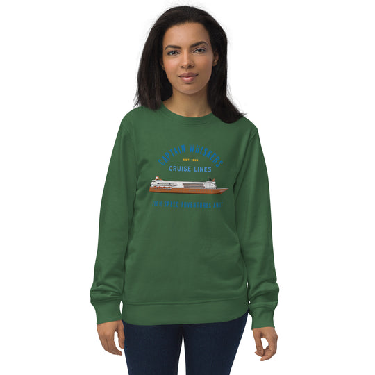 Captain Whiskers® High-Speed Adventures Sweatshirt (Voyage Series – All-Conditions Layer)