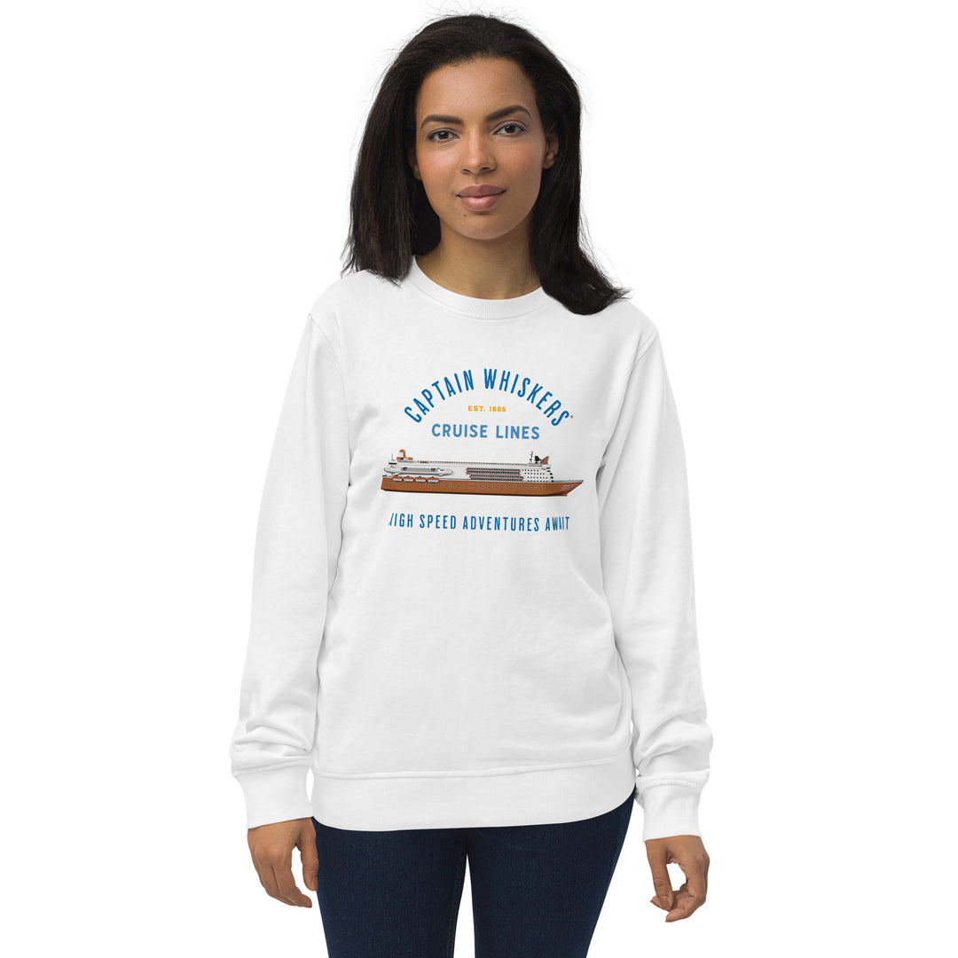 Captain Whiskers® High-Speed Adventures Sweatshirt (Voyage Series – All-Conditions Layer)